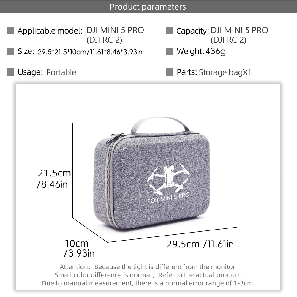 Storage Carry Case for DJI Min - Drone Joystick Cover ulasan dan harga