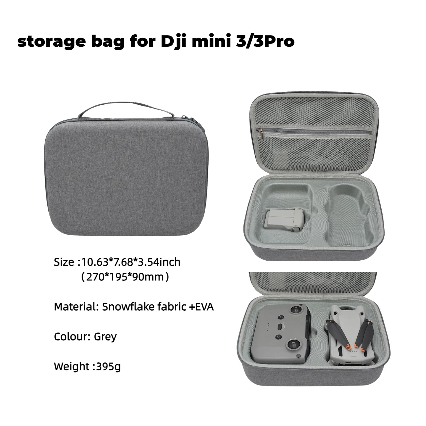 Hard EVA Drone Bag For DJI Min - Drone Joystick Cover ulasan dan harga